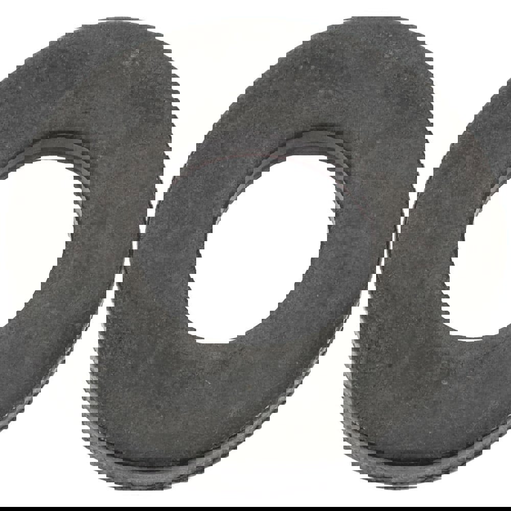 M10 Screw Standard Flat Washer: Case Hardened Steel, Black Oxide Finish